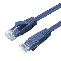 MicroConnect CAT6A UTP nettverkskabel 7,5 m, blå, 1 Stykk, SEN-W125878657