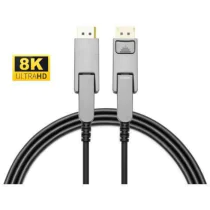 MicroConnect Premium Optisk Mini DisplayPort 1.4 Kabel med tilgjengelige DisplayPort-kontakter, 20m, 1 Stykk, SEN-W125923729