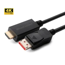 MicroConnect 4K DisplayPort 1.4 - HDMI 2.0 Kabel 10m, 1 Stykk, SEN-W126670629