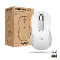 Logitech Signature M650 trådløs mus, hvit, høyre hånd, M, 1 Stykk, SEN-W126824736