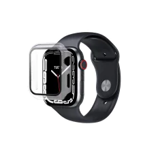 eSTUFF Titan Shield Full Body Skjermbeskytter for Apple Watch Series 7/8 45 mm - Klar, 1 Stykk, SEN-W127249575