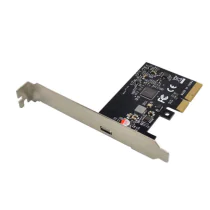 MicroConnect ASMedia ASM3242 PCI-E X4 1- USB-C 20G/CH, 1 Stykk, SEN-W128204323