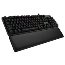 Logitech G513 CARBON LIGHTSYNC RGB mekanisk spilltastatur, Logitech GX Red, tysk, 1 Stykk, SEN-W128232295