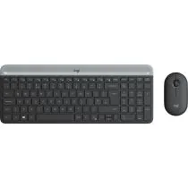 Logitech MK470 Slim Wireless Keyboard and Mouse Combo, grafitt, tsjekkisk, 1 Stykk, SEN-W128232448