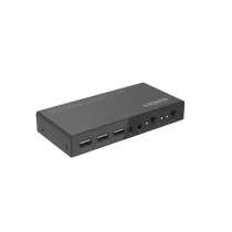 MicroConnect 4K60Hz HDMI KVM-bryter, 2x1 4:4:4, HDCP 2.2 & 1.4, 18Gbps båndbredde, 3D, 1 Stykk, SEN-W128440837