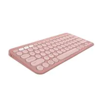 Logitech Pebble Keys 2 K380S-tastatur, rosa, amerikansk internasjonalt, 1 Stykk, SEN-W128564873