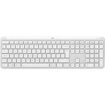 Logitech K950 Signature Slim Keyboard, Hvit, US International, 1 Stykk, SEN-W128896806