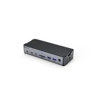 eSTUFF Trippel 4K USB-C-dokkingstasjon, 1 Stykk, SEN-W128903833