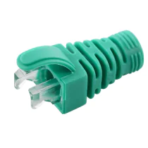 MicroConnect Strain Relief Boot Cat5e, Cat6, Cat6A kabler opptil 6,5MM Grønn, 100 Stykk, 1 Stykk, SEN-W128919898