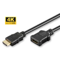MicroConnect HDMI 2.0 4K, 60Hz, 18Gb/s, svart 0,5m, 1 Stykk, SEN-W128926948