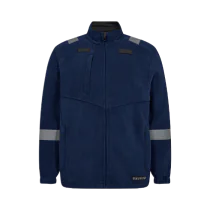 Engel Safety+ Fleecejakke – Flammehemmende, Antistatisk  (1325-179-165-2XL, Blekk blått, 1 Stykk, størrelse-2XL)