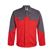 Engel Enterprise Stretch Jakke – Optimal Komfort (1680-217-1125-2XL, Rød/grå, 1 Stykk, størrelse-2XL)