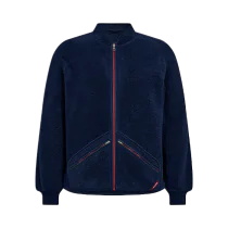 Engel Fiberjakke – Lang Rygg, Glidelåslommer (512-298-165-2XL, Blekk blått, 1 Stykk, størrelse-2XL)