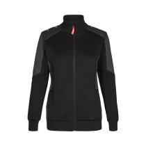 Engel Galaxy Dame Joggejakke – Funksjonell, Behagelig  (8825-233-2079-2XL, Svart/Antrakittgrå, 1 Stykk, størrelse-2XL)