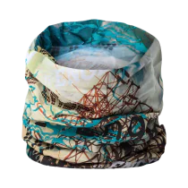 Engel Halsvarmer – Myk Mikrofiber, Allsidig Bruk (9076-925-12347, Brun/blå, 1 Stykk)