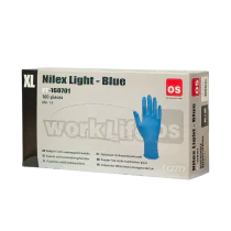 WorkLife NILEX, engangshansker i nitril, blå, 100 Stykk, SGP-160701110-BLU-2XL, størrelse 2XL