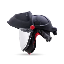 CleanAir SVETSVISIR CA-40GW MED HJÄLM, Sort, 1 Stykk, SGP-69704201-BLK-XX