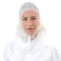 Granberg 0049 Hette – Hygienisk, Lettvekts  (210.0049, Hvit, 100 Stykk)