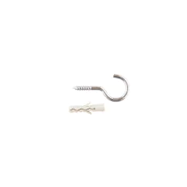 MFT Nylonplugg 8X40MM M/Skruekrok – Høy Kvalitet, Varmebestandig(242230, 10 Boks)