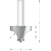 Hikoki AVRUNDINGSFRES M/STYRELAGER 15.9MM - 44.5MM, 1 Stykk, SHK-584
