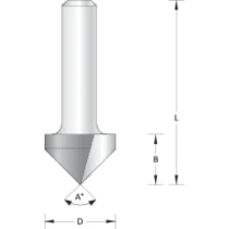 Hikoki V-Notfres 60° 16,0MM – Harde Metallskjær, Høy Presisjon(754087, 1 Stykk)