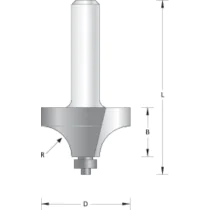 Hikoki Kvartstaffres 22,2MM – HSS, Herdede Hardmetallskjær, Optimal Manøvrering(754091, 1 Stykk)