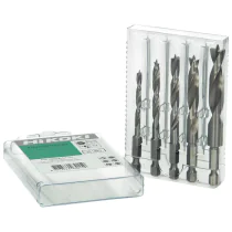 Hikoki Treborsett CV-Spiral 4-10X75-100MM – HSS, Presisjonsslipt, Selvsentraliserende Borrspiss(781983, 1 Stykk)