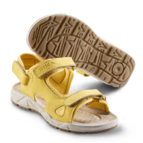 Sika Motion Sandaler – Lett, fleksibel, komfortabel  (22224-8-42, Gul, 1 Par, størrelse-42)