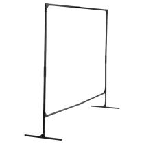 Jackson Safety Stur-D-Screen Ramme – Justerbar, Bærbar (37198, 1 Stykk)