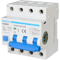 Gacia Sikkerhetsautomater for Jordfeilbeskyttelse, 1 Stykk, SKA-020