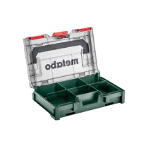 Metabo metaBOX 63 XS Organizer – Robust, Støtsikker ( 626896000, 1 Stykk )