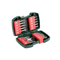 Metabo Skrubits-sett – Krom-Vanadium, Høy Kvalitet, Allsidig, 1 Boks, SME-125