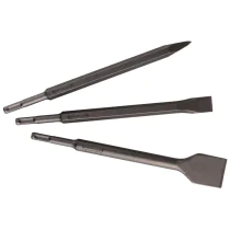 Metabo SDS-plus Meiselsett – 5 Deler for Mur og Betong, 1 Boks, SME-210-A