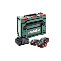 Metabo Basis-sett 3 x LiHD 5.5 Ah + metaBOX 145, SME-685069000