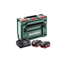 Metabo Basis-sett 2 x LiHD 5.5 Ah + metaBOX 145, SME-685077000