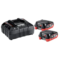 Metabo Basis-sett 12V 2 x LiHD 4.0 Ah, SME-685301000
