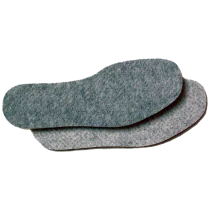 Skydda Filtsåle Båstad – Holder Føttene Varme (Grå, 1 Par, størrelse 35-47), SSK-569