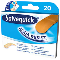 Cederroth Plaster Aqua Resist – Vann- og smussavvisende (077000750, Aqua, 1 Boks , størrelse-M)