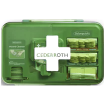Cederroth Sårbehandling Dispenser – Praktisk Førstehjelp (077105007, 1 Sett)