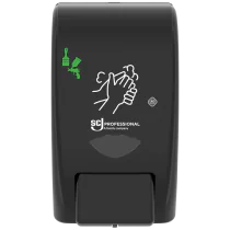 Deb Dispenser Ultra Svart – Manuell, Økonomisk (114302475, Svart, 1 Stykk)