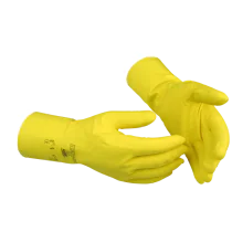 Ansell AlphaTec Hansker – Høy Slitestyrke, Kjemikaliebeskyttelse (132411000, Gul, 144 Par, størrelse-7)