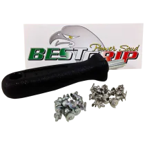 Skydda Skopigger – Enkel Montering, Holdbarhet (136100100, Svart, 1 PAR)