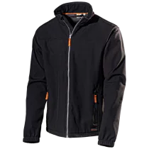 L.Brador Softshelljakke – Vannavvisende og vindtett, Svart, Størrelser XS–3XL, SSK-214