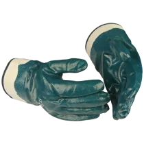 Guide Arbeidshanske – Høy slitestyrke, komfortabel passform (223534009, Mørk grønn, 12 Par, størrelse-10)