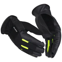 Guide Arbeidshanske – Tynn, Godt Grep (Svart, 12 Par, Størrelse 6–11), SSK-047