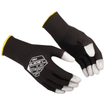 Guide ESD-hanske (Hvit/Svart, 6 Par, størrelser 7–11), SSK-325