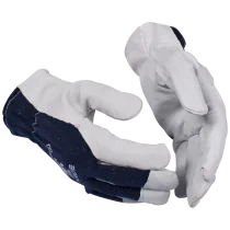 Guide Hansker – Blå/Hvit, 12 Par, størrelser 7–11, SSK-167