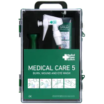 Medical Care System Brannskadestasjon – Bærbar, støv- og fuktighetsikker (378700782, 1 Sett)
