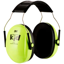 3M Peltor Kid Hørselvern – Lav Profil, Komfort (Neon grønn, Rosa), SSK-500