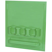 Skydda Veggfeste for Øyedusj – Slagfast Plast, SSK-756